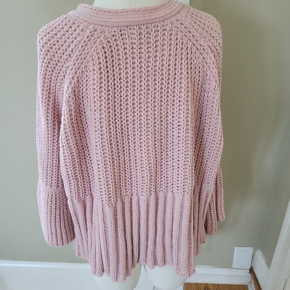 POL chenille bell sleeve sweater - Picture 3 of 6